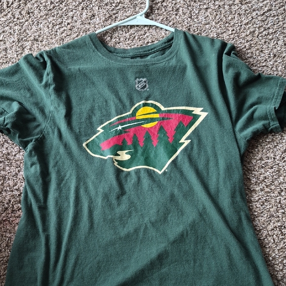 Fanatics Other - Fanatics Dark Green Karprizov Tee With White Logo